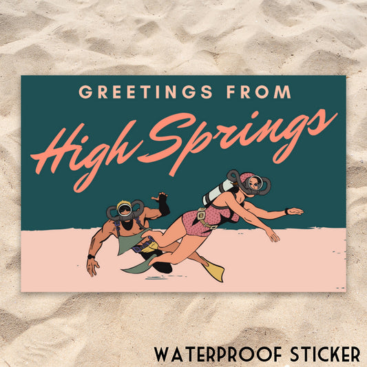 High Springs Sticker