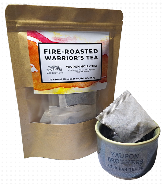 Fire-Roasted Warrior Yaupon Tea- Zip Packet
