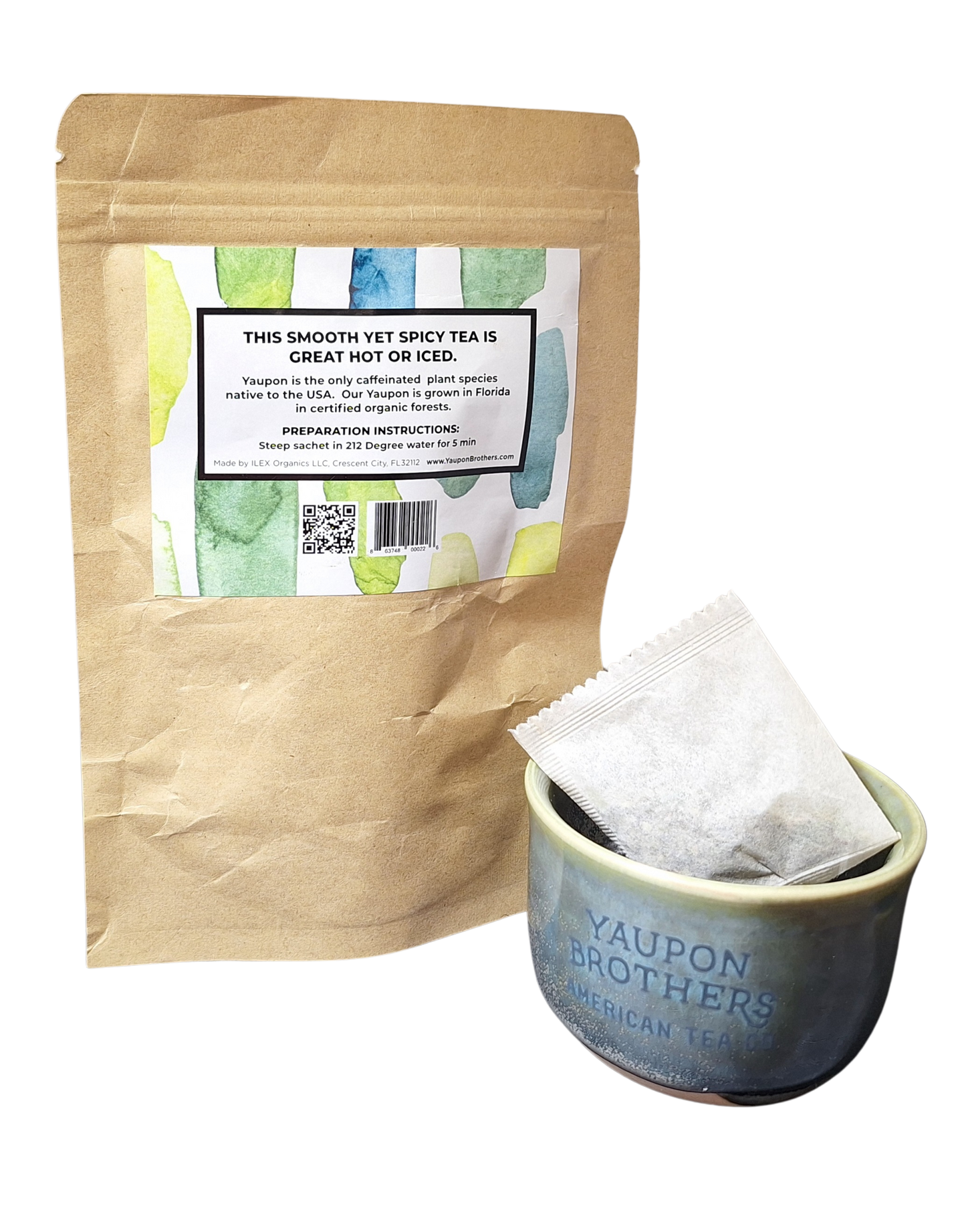 Florida Chai Yaupon Holly Tea Zip Packet