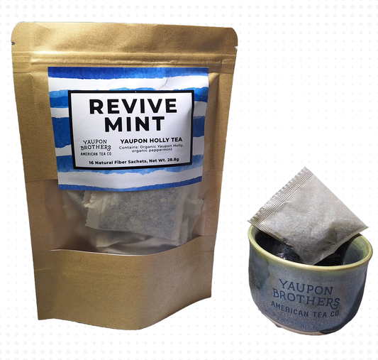 Revive Mint Yaupon Holly Tea Zip Packet