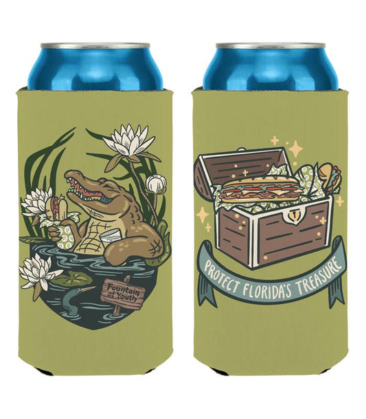 Florida's Treasure Tallboy Koozie