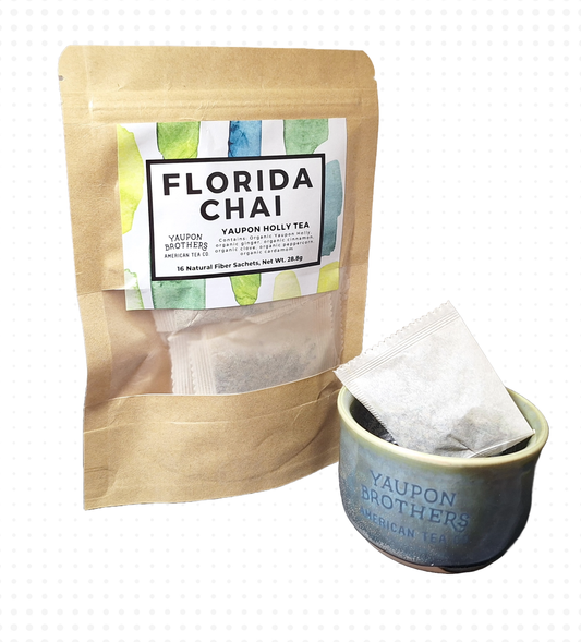Florida Chai Yaupon Holly Tea Zip Packet
