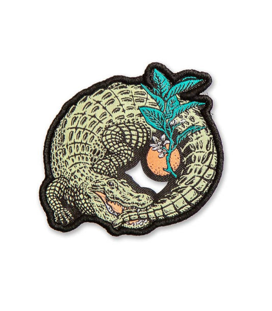 Ouroboros Woven Patch