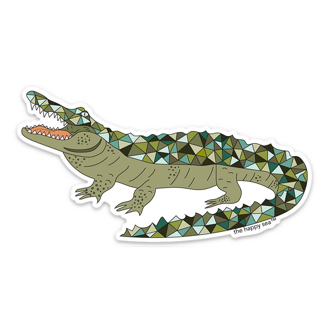 4" Alligator Sticker