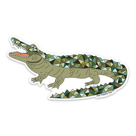4" Alligator Sticker