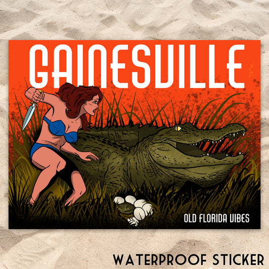 OG Gator Gainesville Sticker