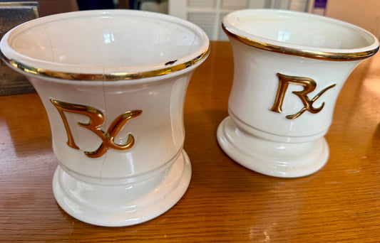 Set of 2 Vintage Blair Specialties RX Mortar