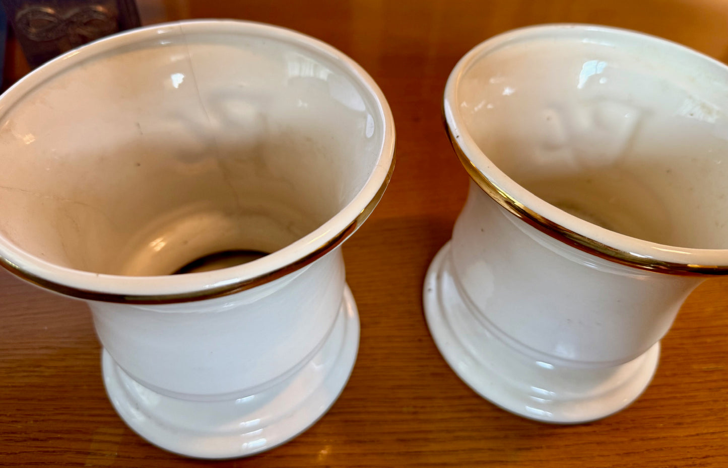 Set of 2 Vintage Blair Specialties RX Mortar