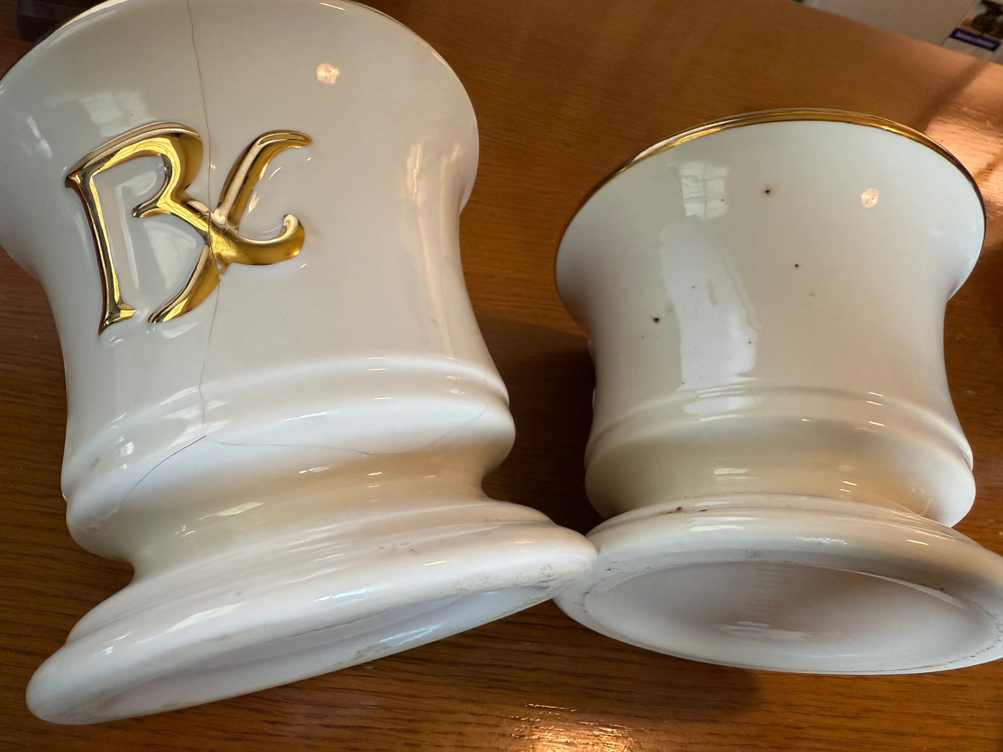 Set of 2 Vintage Blair Specialties RX Mortar