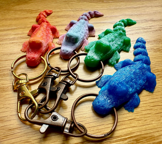 Matheson Gator Keychain