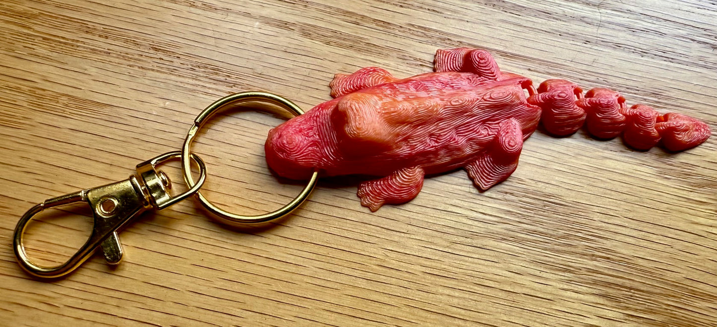 Matheson Gator Keychain