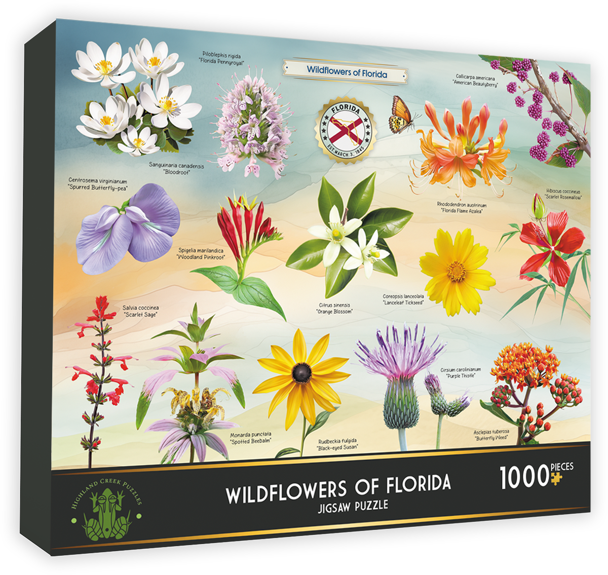 Wildflowers of Florida Jigsaw Puzzle