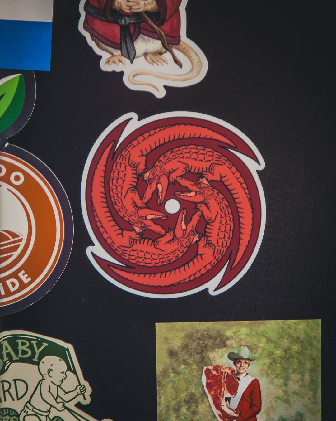 Hurricane Gator Sticker