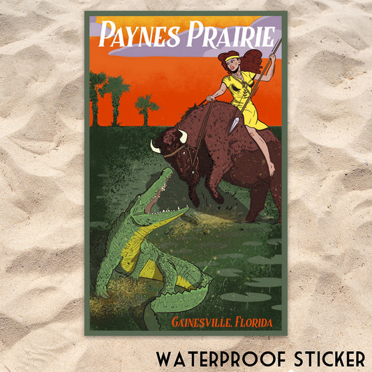 Paynes Prairie Sticker