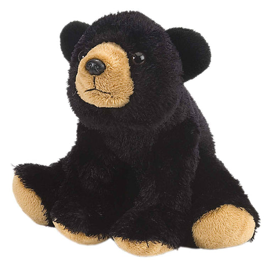 Black Bear Stuffed Animal 8"
