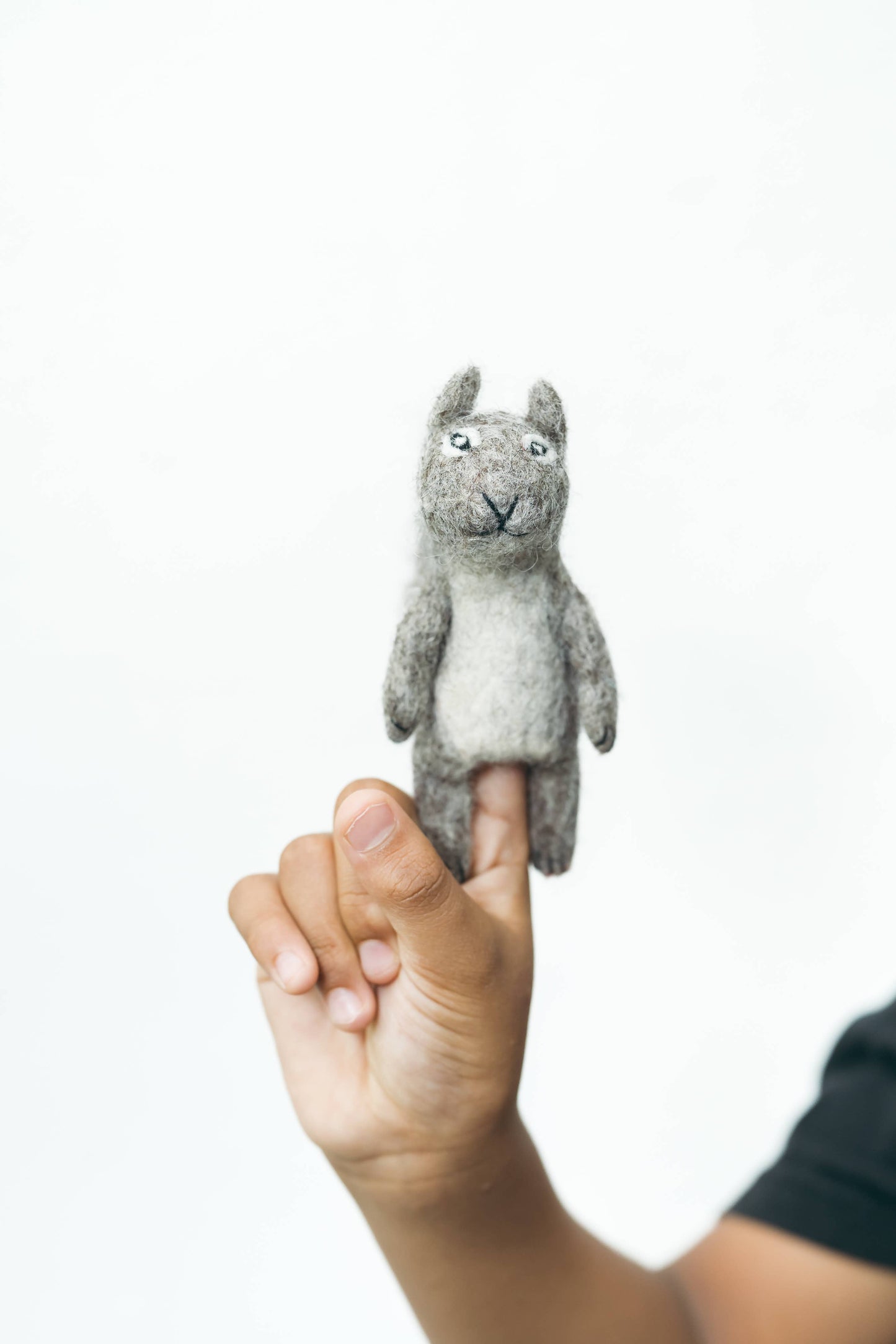 Squirrel Finger Puppet