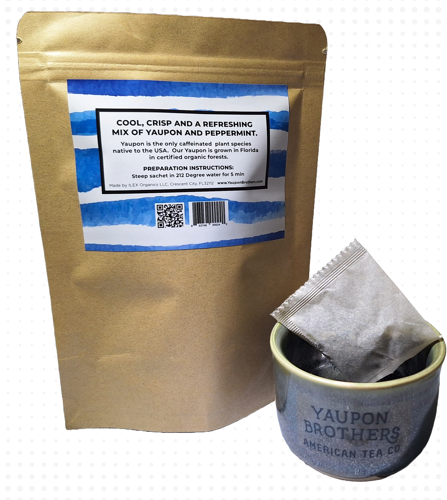 Revive Mint Yaupon Holly Tea Zip Packet