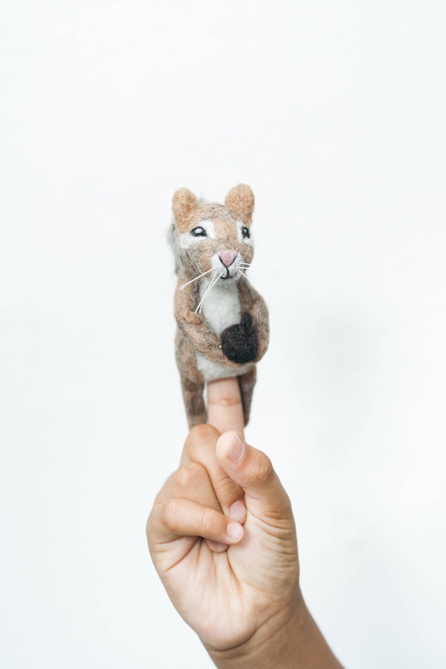 Chipmunk Finger Puppet