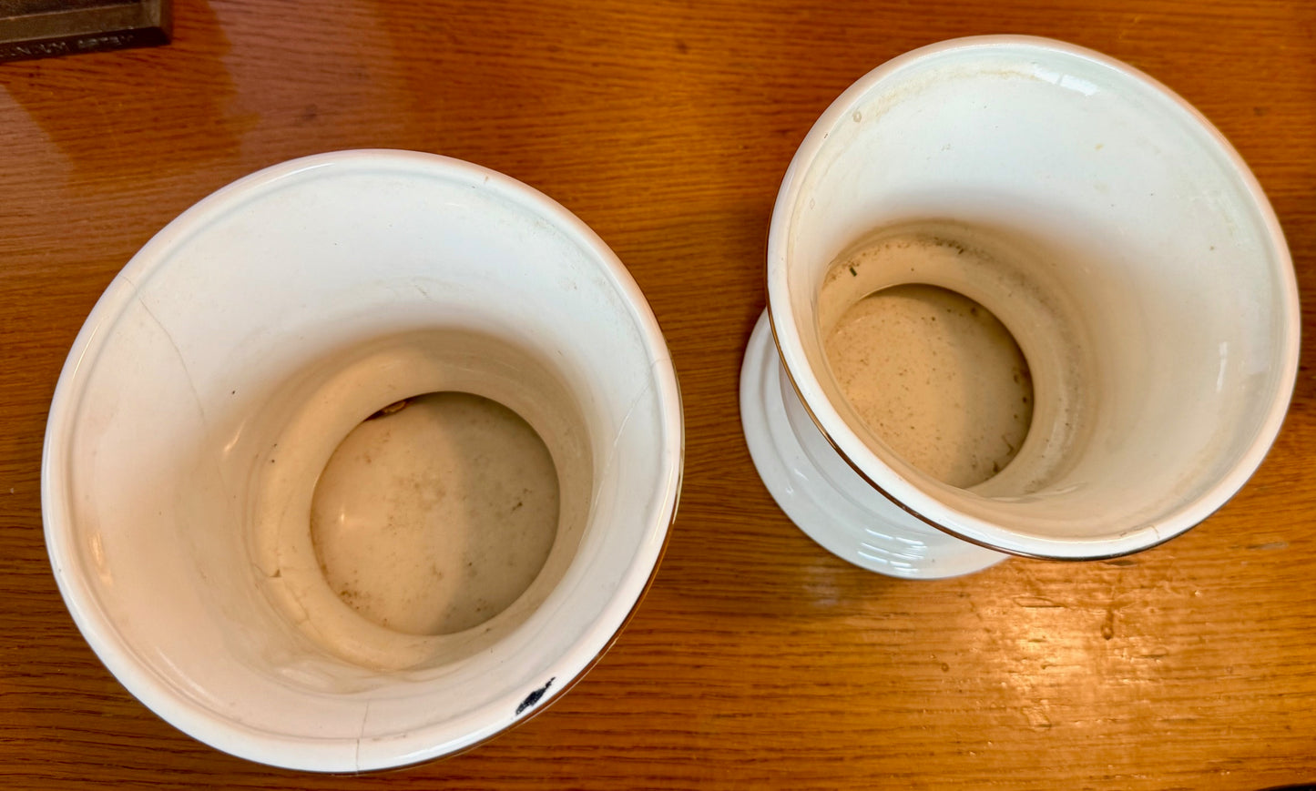 Set of 2 Vintage Blair Specialties RX Mortar