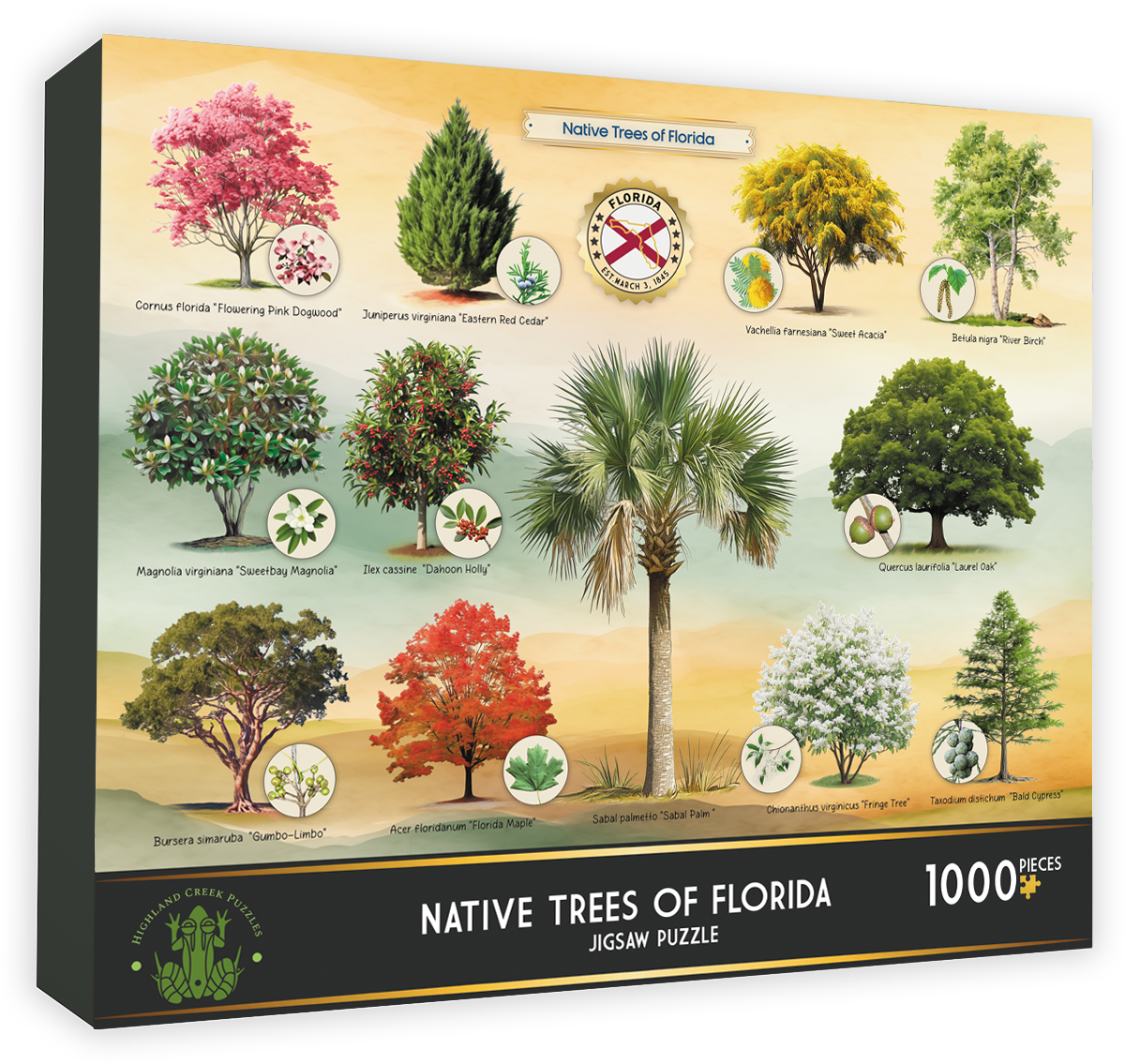 Native Trees of Florida Jigsaw Puzzle