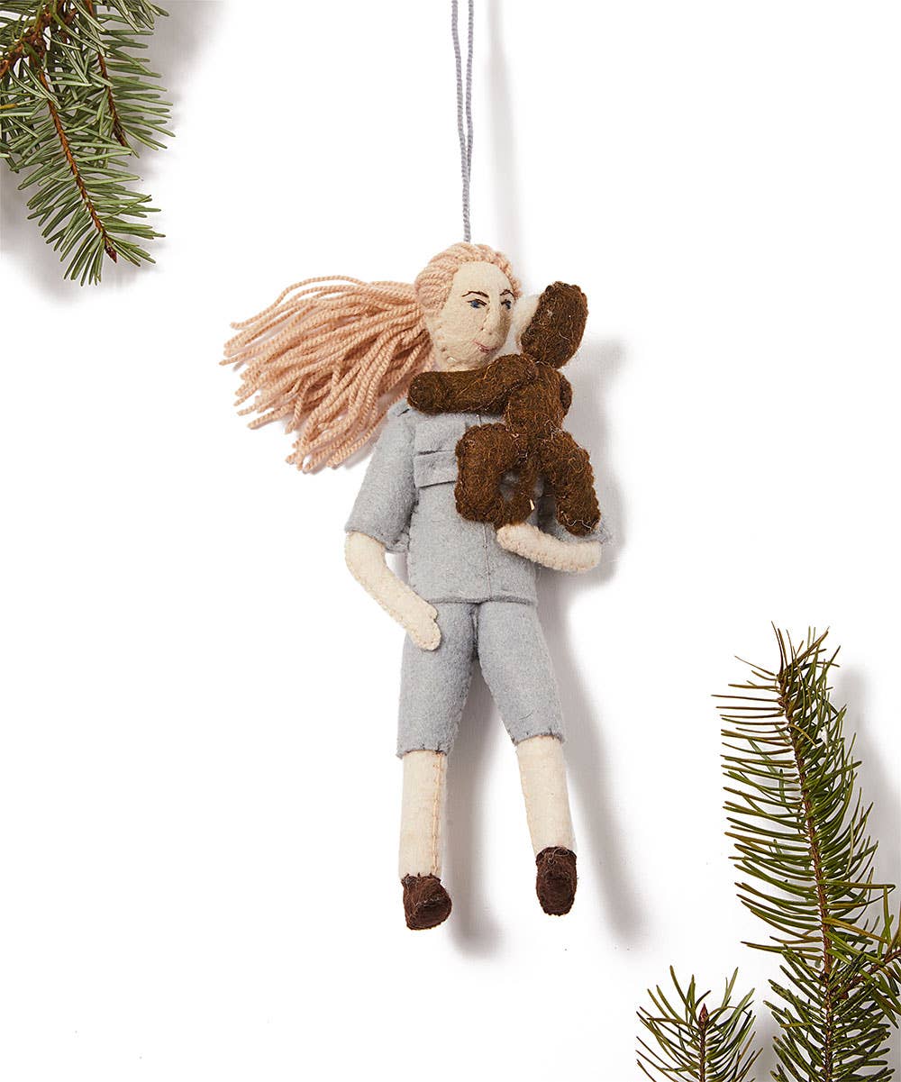 Jane Goodall Ornament