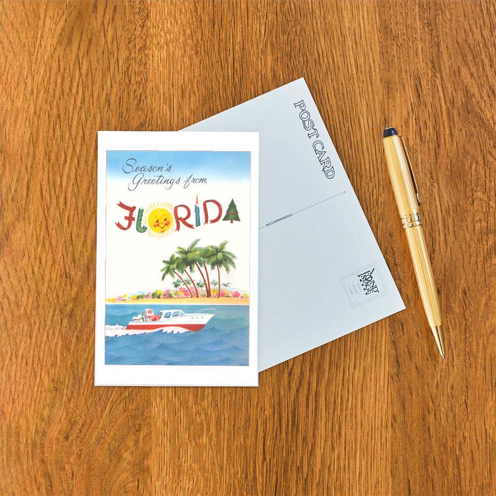 Postcard FL-1179 Season's Greetings from Florida