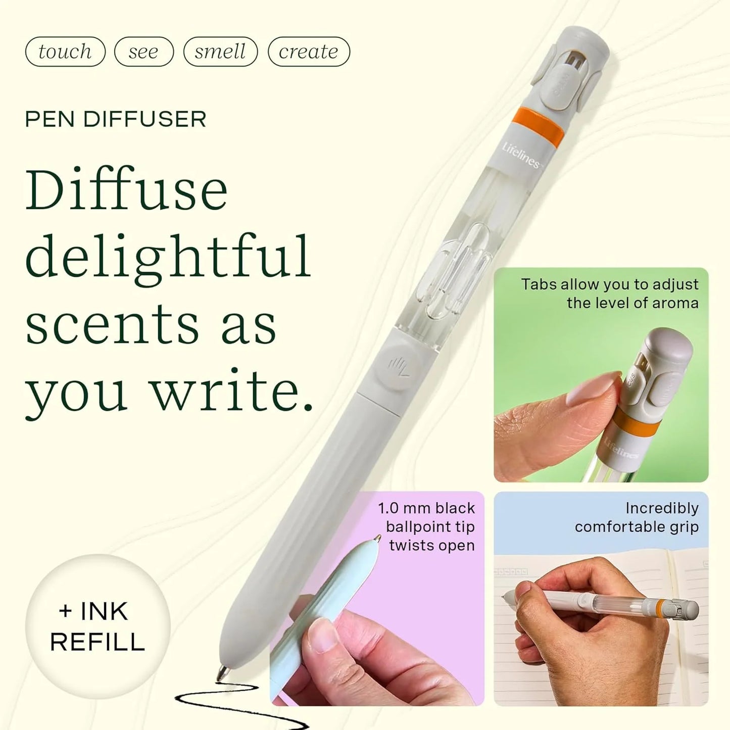 Lifelines Essential Oil Blends Pen Diffuser (Citrus Grove)