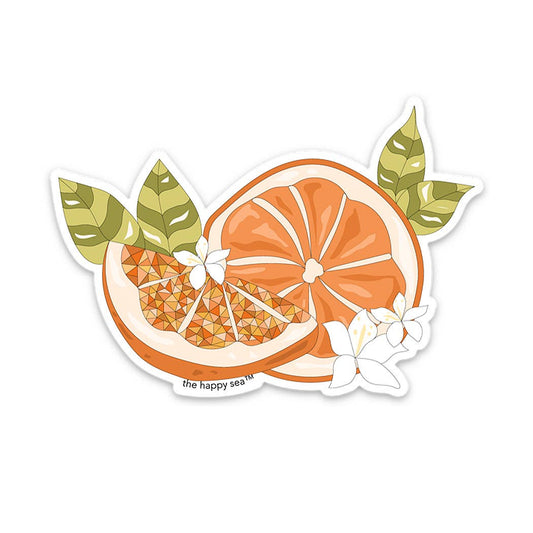 3" Florida Orange Sticker